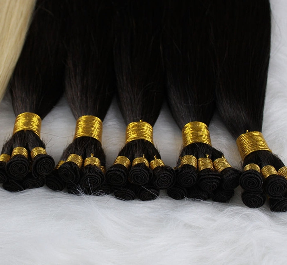 18 inch 150grams black hair extensions